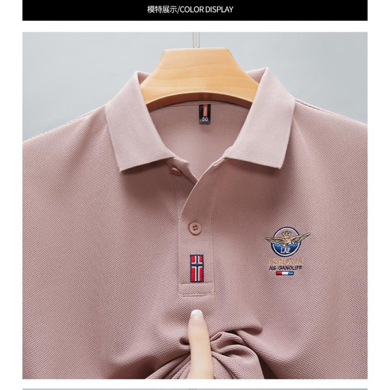 Polo Shirt Pique - 2025 Nieuwe Zomer Hot Selling Geborduurde