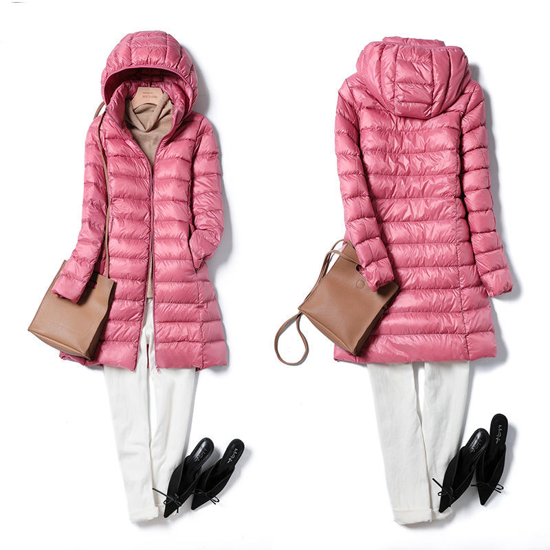 Packable Hat Nylon - Vrouwen Ultra Lichtgewicht Opvouwbare Lange Puffer