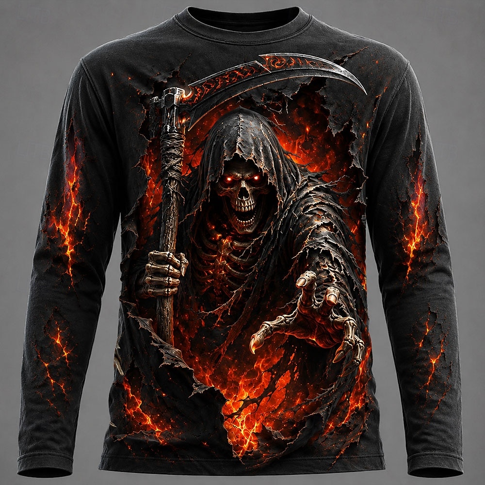 Halloween Heren 3D Grafisch Ge - Tee Graphic Print recensie en prijs
