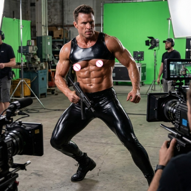 Solide latex vest strak kort t - Tank Top Muscle recensie en prijs
