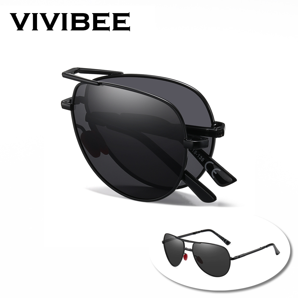 VIVIBEE Metal Pilot Zwart Opvo - Sunglasses Aviator Polarized recensie en prijs