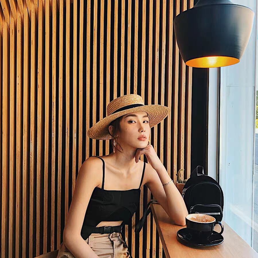 Hoed van stro, Frans elegant v - Bucket Hat Straw recensie en prijs