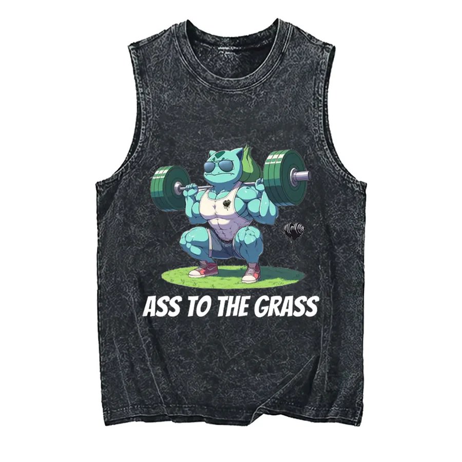 2026 Pokemon Pikachu Acid Wash - Tank Top Muscle recensie en prijs