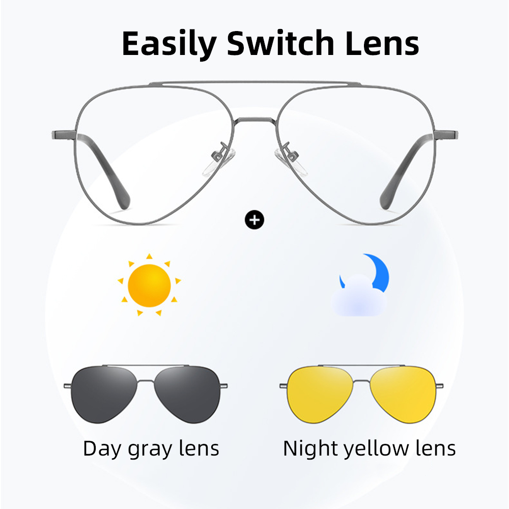 VIVIBEE Luchtvaart Magnetisch  - Sunglasses Aviator Polarized recensie en prijs