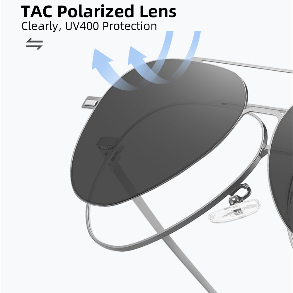 VIVIBEE Luchtvaart Magnetisch  - Sunglasses Aviator Polarized recensie en prijs