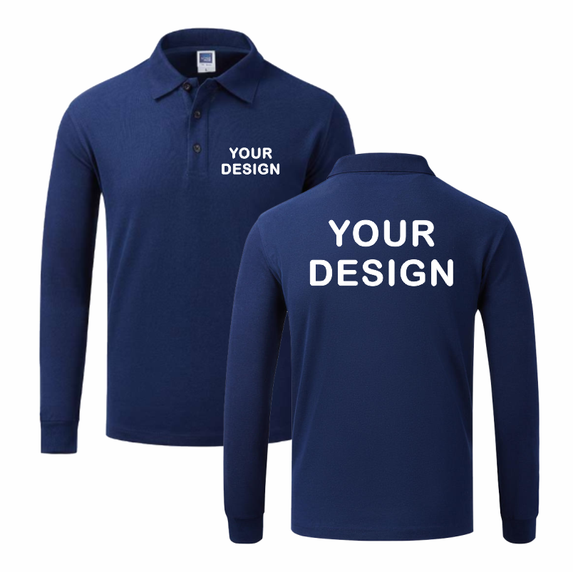 Poloshirt met lange mouwen voo - Polo Shirt Pique recensie en prijs
