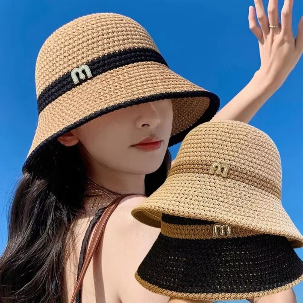 Mode Elegante Boog Vissershoed - Bucket Hat Straw recensie en prijs