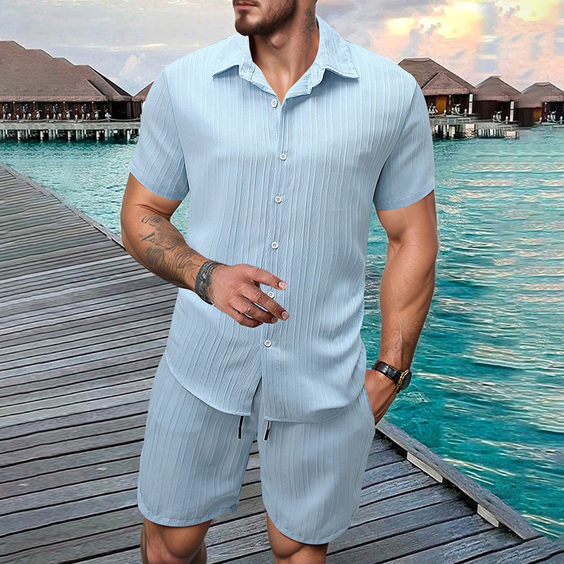 2026 Nieuwe Heren Verticale Kr - Shirt Camp Collar recensie en prijs